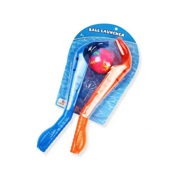 Sports Ball Launchers Family Outdoor Game Set Interactive Thrower Throwing Toys