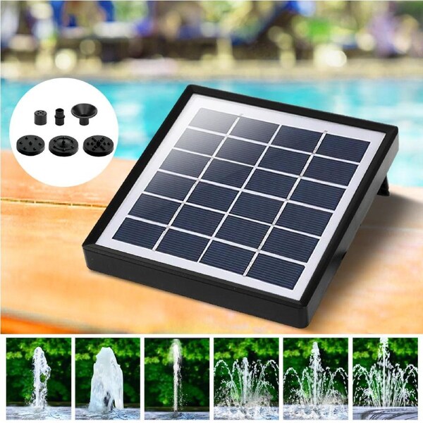 1.5W Lambu Solar Powered Fountain Water Pump