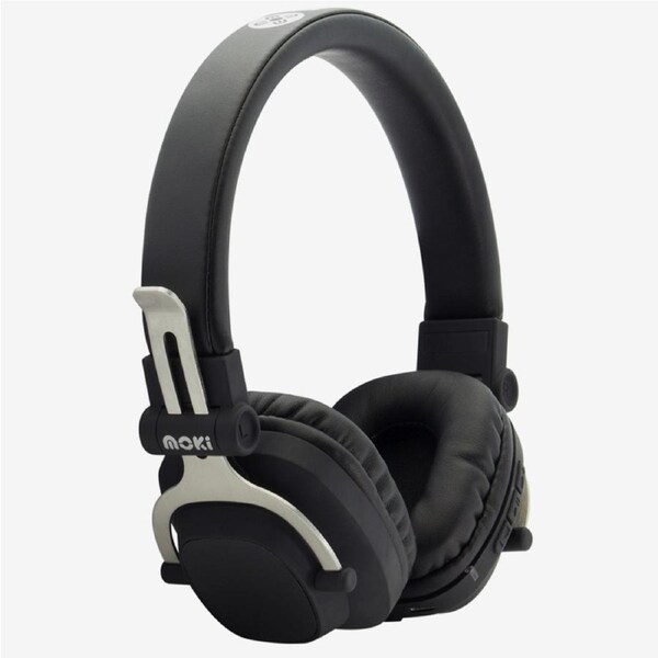 Moki EXO Double Black Wireless Bluetooth Headphones - ACC-HPEXDB