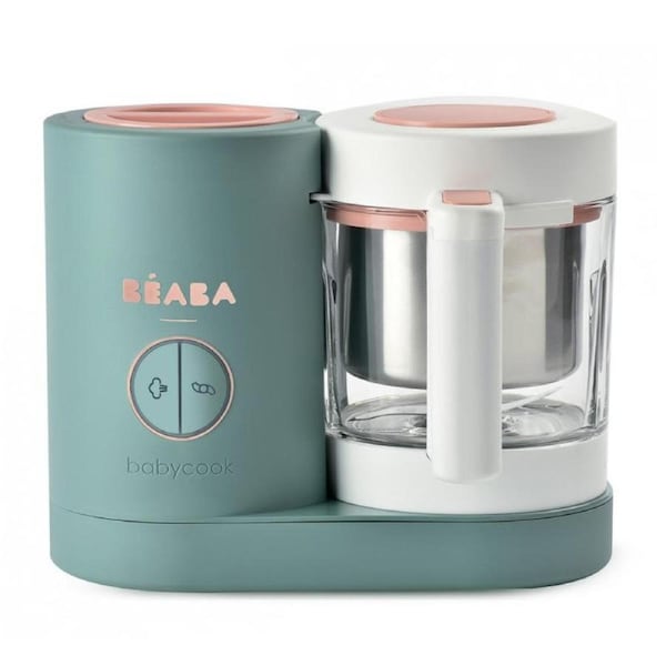 Beaba Babycook Neo Baby Food Processor Steam Cook Blend - Eucalyptus