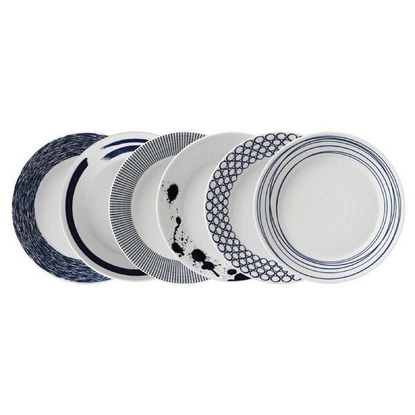 Royal Doulton 6pc Pacific 23cm Pasta Bowl Set of 6