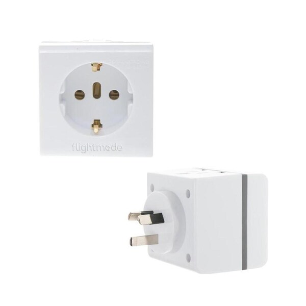 Inbound Travel Adaptor - Large World/Universal Adaptor Australia New Zealand Accessories Power Plug