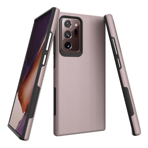 For Samsung Galaxy Note 20 Ultra Armour Case Tough Protective Cover Rose Gold
