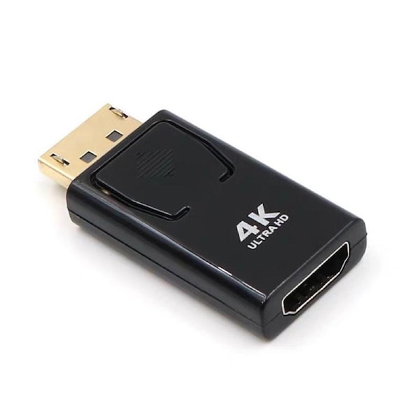 DP DisplayPort Male To HDMI Female 4K Adapter Cable Converter For PC TV Projector