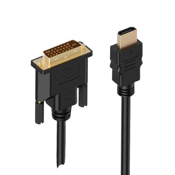 HDMI to DVI DVI-D DVI-I Cable for LCD Monitor Computer PC Projector DVD 1 Meter