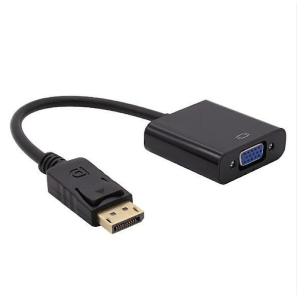 Displayport Display Port DP Male to VGA Female Video Converter Adapter Cable PC Laptop Projector HDTV