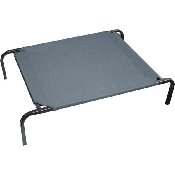 XLarge Elevated Dog Bed Steel Frame Pet Sleep Trampoline Durable Canvas Cool