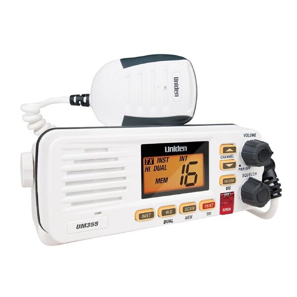 Uniden - UM355VHF - VHF Splashproof Marine Radio