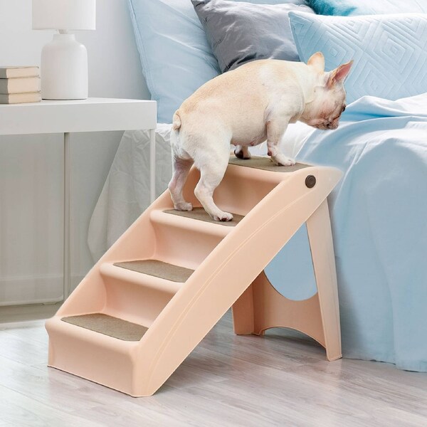 PaWz Foldable Pet Stairs - Brown
