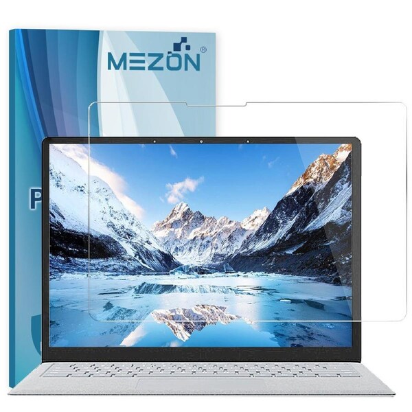 [3 Pack] Microsoft Surface Laptop 3 (13.5") Anti-Glare Matte Film Screen Protector by MEZON – Case and Surface Pen Friendly, Shock Absorption