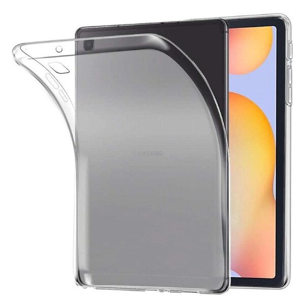 Samsung Galaxy Tab S6 Lite 10.4" Ultra-Thin Transparent Clear TPU Gel Case by MEZON (SM-P610, P615) – Anti Scratch, Shock Absorption