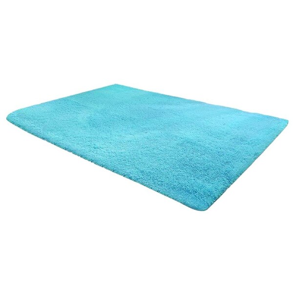 200x140cm Floor Rugs Large Shaggy Rug Area Carpet Bedroom Living Room Mat - Turquoise