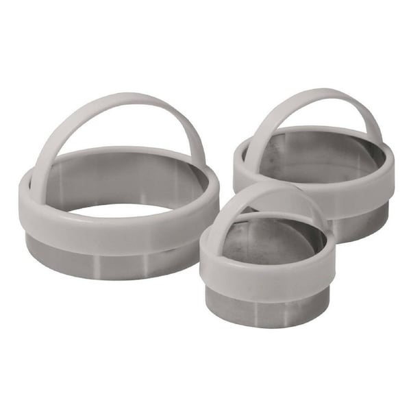 Avanti Cookie/Scone Cutter Straight Edge S/3