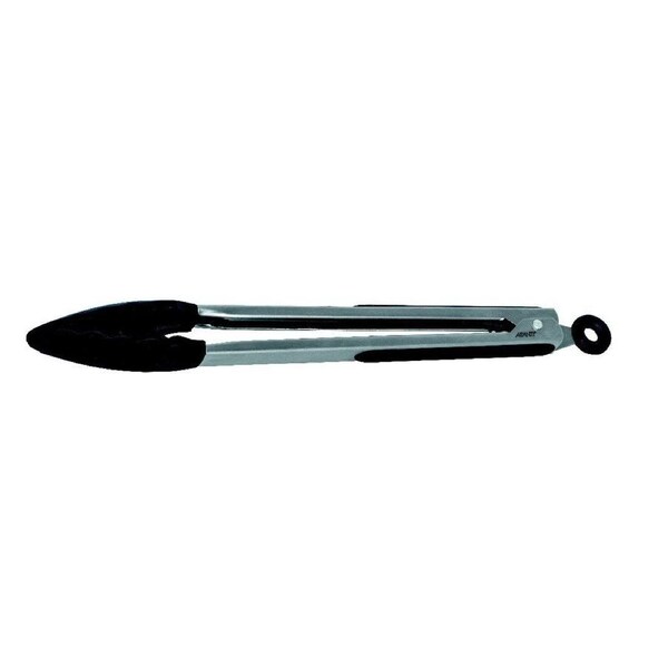 Avanti Silicone S/S Tong 30cm Black