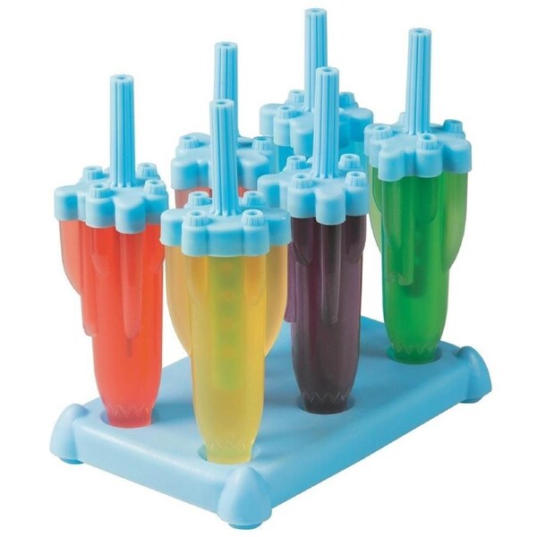 Avanti Spaceship Ice Blocks 6 Piece Set - Blue
