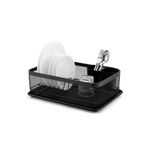 Classica Nero Mesh Dish Rack 41x29.5cm
