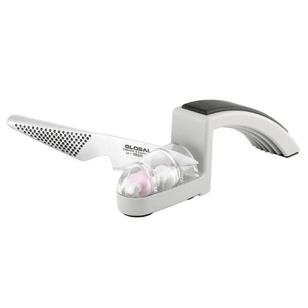 Global Minosharp Ceramic Water Knife Sharpener 2 Wheel