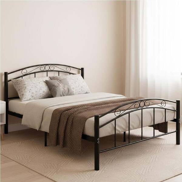 Cleveland Double Bed Frame - Black