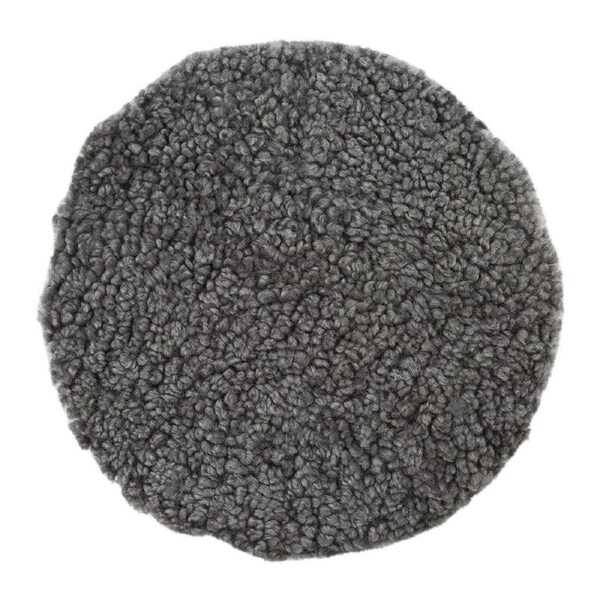 2pcs 100% Genuine Sheepskin Lambskin Chair Pad 34cm