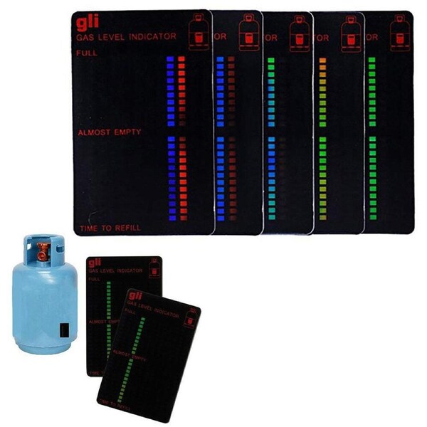 Magnetic Gas Level Indicator Gas Bottle BBQ Camping Outdoor Gas Bottle Magnet