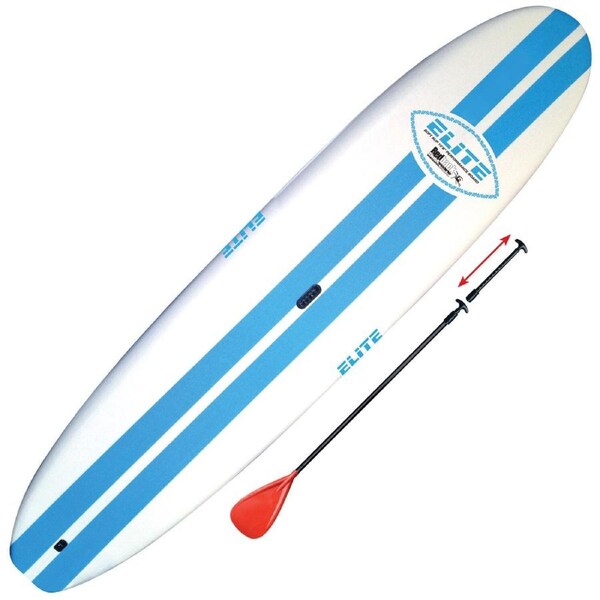 REDBACK ELITE SUP SOFT DECK 10' 8" BOARD WITH TELESCOPIC PADDLE & LEG ROPE