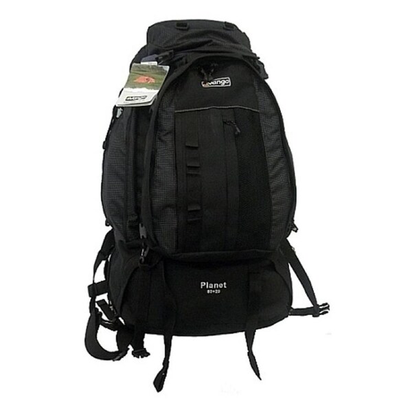 VANGO PLANET 80L + 20L - BLACK FLEC - RUCKSACK / BACKPACK (VRS-PL80-5BLA)