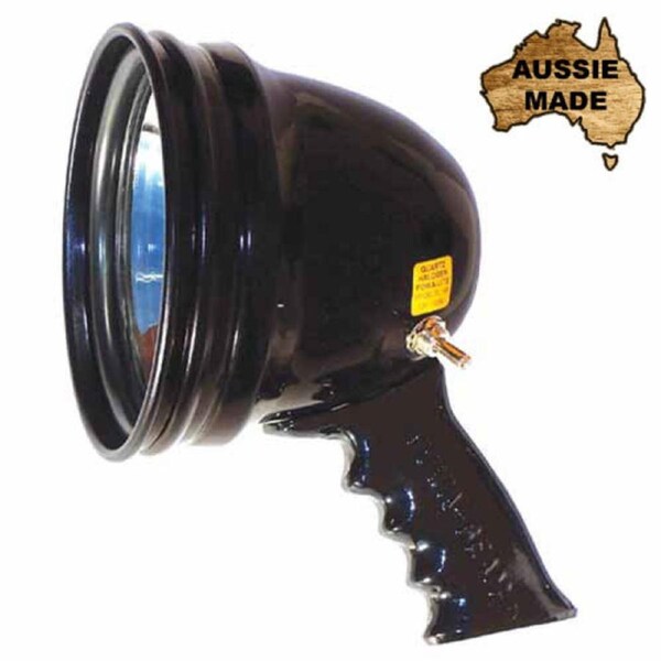 POWA BEAM PL145 145MM HAND HELD SPOTLIGHT - 12V 100W GLOBE (PL145)