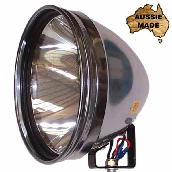 POWA BEAM PLPRO-9 HID SPOTLIGHT WITH BRACKET - 12V 70W (PLPRO-9HID-70)