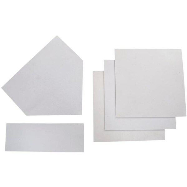 HART THROW DOWN BASE SET - THREE BASES ONE HOME BASE ONE PITCHERS PLATE (5-994)