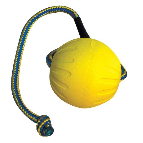 Starmark Swing & Fling Durafoam Dog Fetch Ball Large