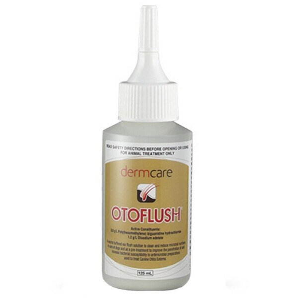 Dermcare Otoflush Ear Wax Cleaning Solution for Pets 125ml