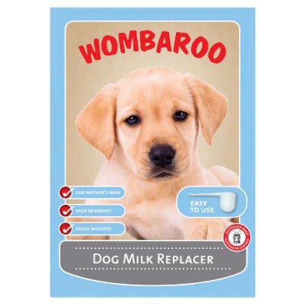 Wombaroo Baby Orphaned Dog Puppy Milk Replacer Substitute 215g