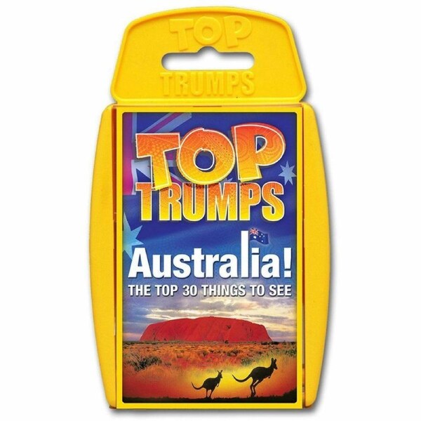 Card Game Top Trumps Australia Top 30