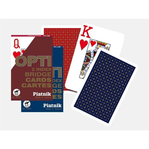 Collectible Playing Cards Opti Bridge Large Index Single Deck