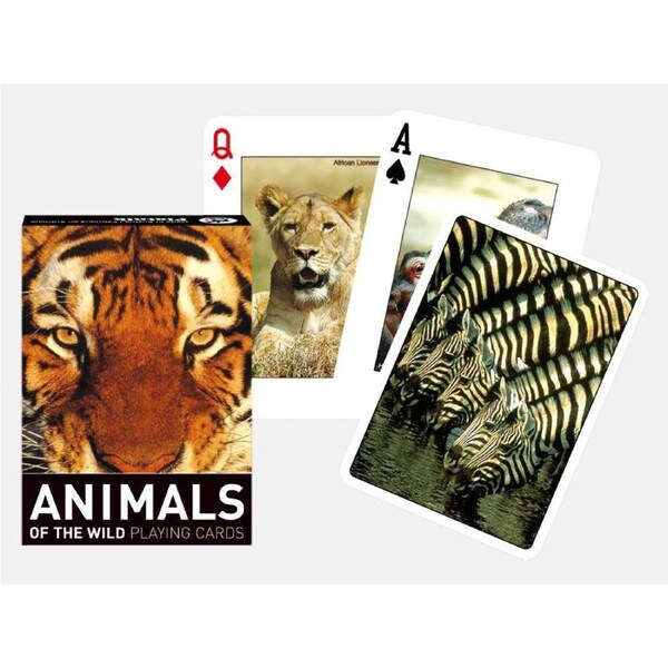 Collectible Playing Cards Animals Of The Wild