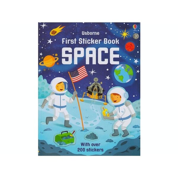 Usborne First Sticker Book Space Kids Book