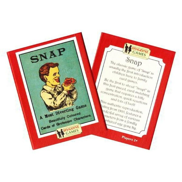 Bygone Games Snap Card Matching Game