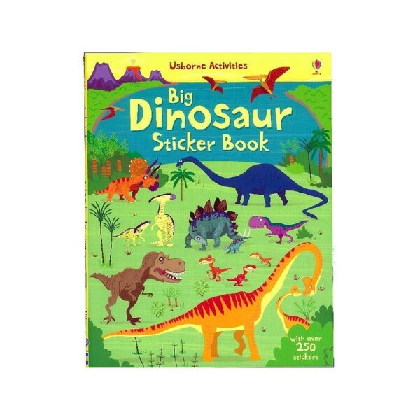 BIG DINOSAUR STICKER BOOK (USB549901)