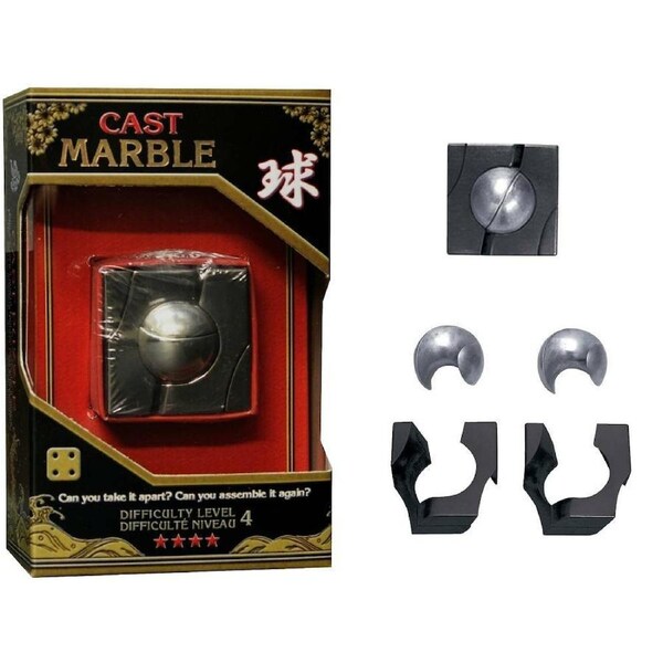 Hanayama L4 Metal Cast Puzzle Marble