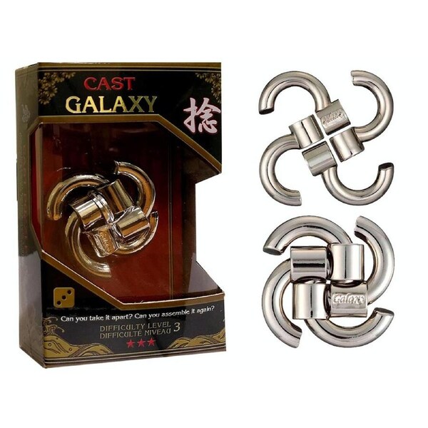 Hanayama L3 Metal Cast Puzzle Galaxy