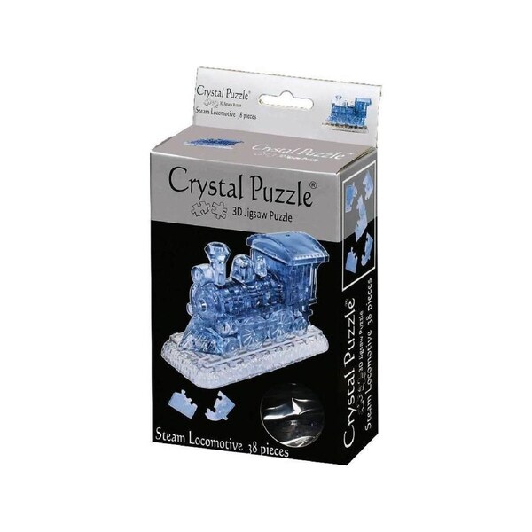 3D Steam Loco Crystal Jigsaw Puzzle