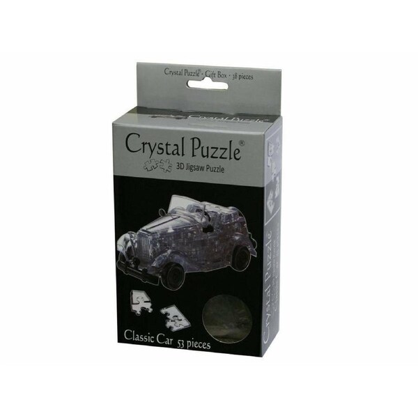 3D Classic Car Crystal Clear Jigsaw Puzzle