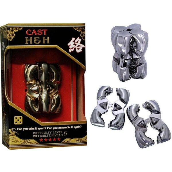Hanayama Level 5 Cast Puzzle H&H Brain Teaser