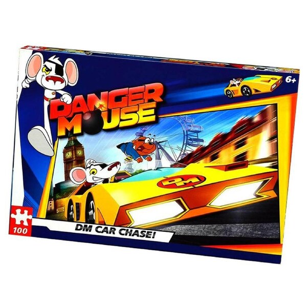 Danger Mouse Dm Car Chase Jigsaw Puzzle 510 Pieces