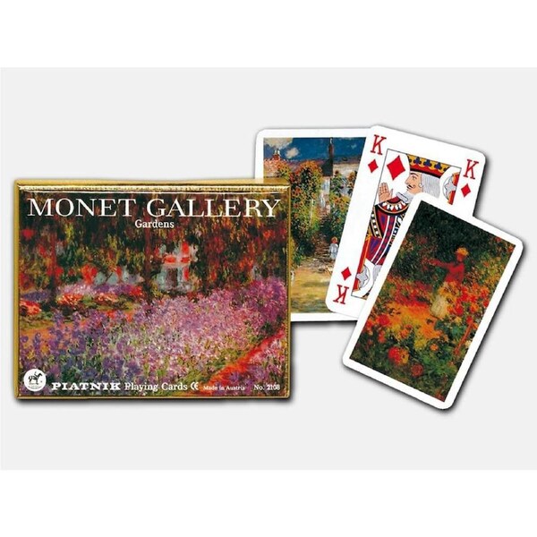 Piatnik Monet - Gardens Playing Cards