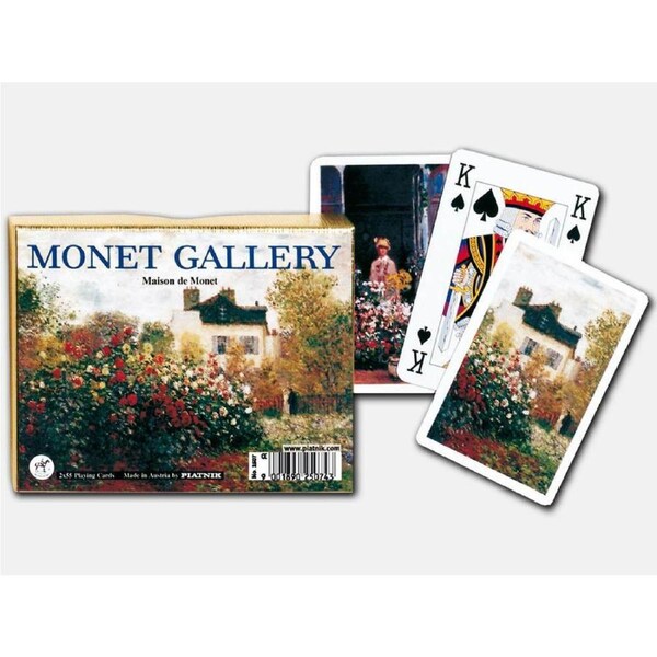 Piatnik Monet - Maison De Monet Playing Cards