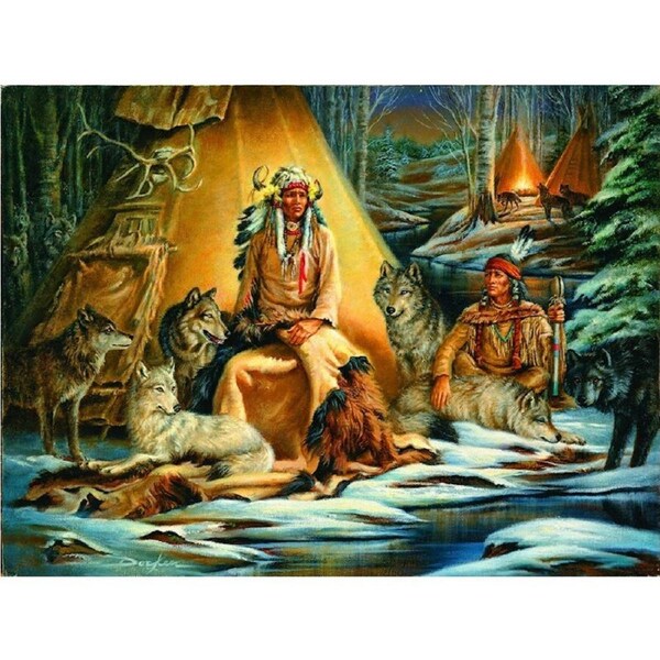 Mystical Meeting Jigsaw Puzzle 1000 Pieces
