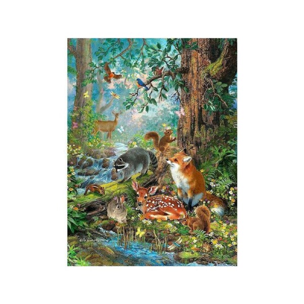 Out In The Forest Jigsaw Puzzle 1000 Pieces