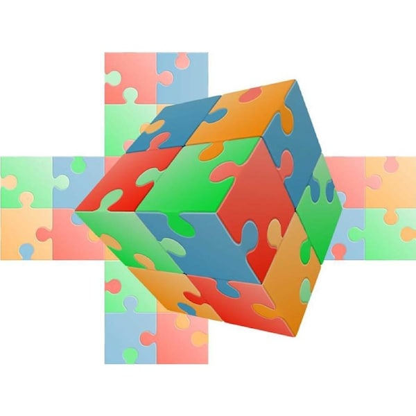 V-CUBE JIGSAW 2x2 FLAT (VCU000470)