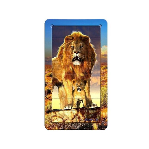 Cheatwell Games 3D Magna Portrait Lions Puzzle
